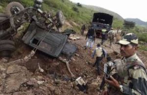 छत्तीसगढ़ के दंतेवाड़ा में बड़ा नक्सली हमला, IED विस्फोट में 10 जवान शहीद, विस्फोट के लिए 50 किलो से ज्यादा IED का इस्तेमाल, गाड़ी के पुर्जे-पुर्जे गायब