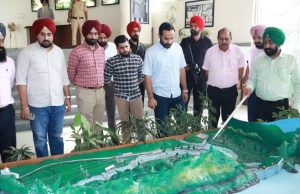 मीत हेयर द्वारा भाखड़ा-नंगल प्रोजैक्ट का दौरा, डैम और जल भंडारण का किया निरीक्षण