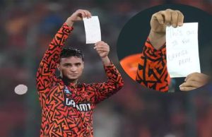 Abhishek Sharma ने अपने अनोखे पर्ची वाले जश्न पर खोला राज, बताया- क्यों किया था ऐसा?