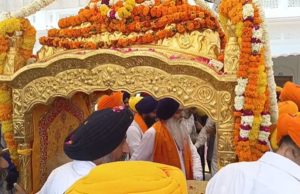 गुरु तेग बहादुर जी का प्रकाशोत्सव श्रद्धापूर्वक मनाया गया, बड़ी संख्या में संगत पहुंची