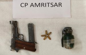 Amritsar Police की बड़ी कार्रवाई: एक ग्रेनेड और पिस्तौल सहित 5 आरोपियों को किया गिरफ्तार