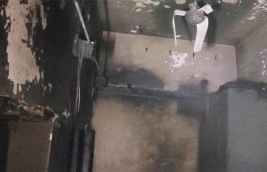 Jalandhar : मोबाइल हाउस के पास एक मकान में लगी भीषण आग, मौके पर पहुंची फायर ब्रिगेड