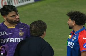 KKR से मैच हारने के बाद कुलदीप यादव ने रिंकू सिंह को जड़ा थप्पड़, मचा बवाल
