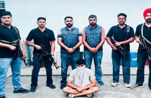 Punjab Police ने मोहाली से शूटर को किया गिरफ्तारः पिस्टल समेत 6 कारतूस बरामद