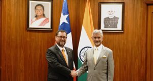 एस जयशंकर ने चिली के विदेश मंत्री से मुलाकात कर द्विपक्षीय सहयोग मजबूत करने पर चर्चा की
