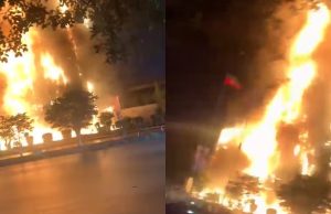 ਕਰਾਚੀ ਦੇ ਸ਼ਾਪਿੰਗ ਮਾਲ ‘ਚ ਲੱਗੀ ਭਿਆਨਕ ਅੱਗ