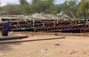 ਦਿੱਲੀ ਦੇ ਜਵਾਹਰਲਾਲ ਨਹਿਰੂ ਸਟੇਡੀਅਮ ’ਚ ਡਿੱਗਿਆ ਪੰਡਾਲ