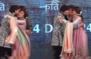 Kartik Aaryan ਨੂੰ ਗਲੇ ਲਗਾਉਂਦੇ ਹੋਏ ਸਟੇਜ ‘ਤੇ ਲੜਖੜਾਈ Hina Khan, ਫੈਨਜ਼ ਨੂੰ ਹੋਈ ਚਿੰਤਾ