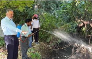 ਡੇਂਗੂ ਲਾਰਵਾ ਲੱਭਣ ਲਈ ਖ਼ੁਦ ਫੀਲਡ ’ਚ ਉਤਰੇ ਸਿਹਤ ਮੰਤਰੀ , ਸੂਬਾ ਪੱਧਰੀ ਮੁਹਿੰਮ ਦੀ ਖ਼ੁਦ ਕੀਤੀ ਅਗਵਾਈ