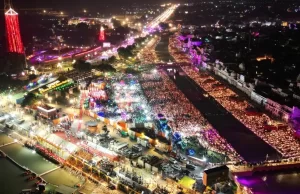 25 ਲੱਖ ਦੀਵਿਆਂ ਨਾਲ ਜਗਮਗਾਇਆ ਅਯੁੱਧਿਆ, ਸਰਯੂ ਕੰਢੇ ਬਣਿਆ ਵਿਸ਼ਵ ਰਿਕਾਰਡ