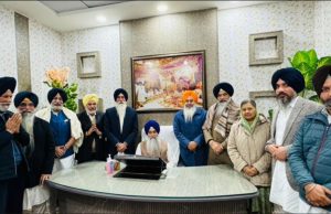 ਧਾਰਮਿਕ ਸਜ਼ਾ ਪੂਰੀ ਕਰਨ ਤੋਂ Jathedar Giani Raghbir Singh ਨੂੰ ਮਿਲੇ ਅਕਾਲੀ ਆਗੂ, ਕੀਤਾ ਧੰਨਵਾਦ