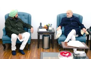 Amit Shah ਨੂੰ ਮਿਲੇ Captain Amarinder Singh, ਪੰਜਾਬ ਦੇ ਕਈ ਮੁੱਦਿਆਂ ‘ਤੇ ਹੋਈ ਚਰਚਾ