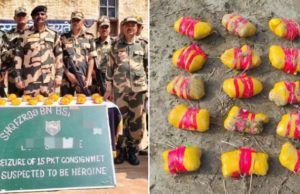 ਫਿਰੋਜ਼ਪੁਰ ‘ਚ 8 ਕਿਲੋ ਹੈਰੋਈਨ ਬਰਮਾਦ, ਡਰੋਨ ਰਾਹੀਂ ਪਾਕਿਸਤਾਨ ਤੋਂ ਭੇਜੀ ਜਾ ਰਹੀ ਸੀ ਭਾਰਤ