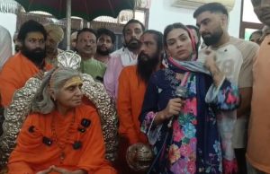 Patiala ਦੇ ਕਾਲੀ ਮਾਤਾ ਮੰਦਰ ‘ਚ ਪੇਸ਼ ਹੋਈ ਪਾਇਲ ਮਲਿਕ, ਮੰਗੀ ਮੁਆਫ਼ੀ