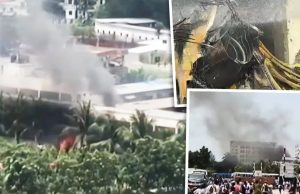 Bangladesh ਏਅਰਫੋਰਸ ਦਾ FT-7BGI ਫਾਈਟਰ ਜੈੱਟ ਕਰੈਸ਼, ਢਾਕਾ ਦੇ ਕਾਲਜ ‘ਤੇ ਡਿੱਗਿਆ