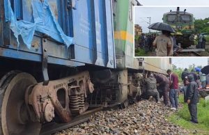 Jammu ਤੋਂ Pathankot ਆ ਰਹੀ ਟ੍ਰੇਨ ਡੀਰੇਲ, ਇੰਜਣ ਸਮੇਤ 3 ਡੱਬੇ ਪਟਰੀ ਤੋਂ ਉਤਰੇ, ਬਾਰਿਸ਼ ਕਾਰਨ ਹੋਇਆ ਹਾਦਸਾ