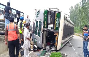 Ludhiana: ਸਮਰਾਲਾ ਨੇੜੇ ਪੰਜਾਬ ਰੋਡਵੇਜ਼ ਦੀ ਬੱਸ ਹਾਦਸੇ ਦਾ ਸ਼ਿਕਾਰ, 40 ਯਾਤਰੀ ਸਨ ਸਵਾਰ