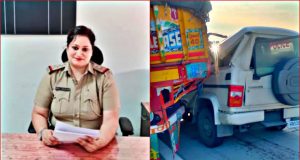 रेड करके वापस लौट रही पुलिस की गाड़ी ट्रक से टकराई, SHO नेहा चौहान की सड़क हादसे में मौत, पढ़ें