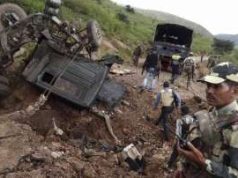 छत्तीसगढ़ के दंतेवाड़ा में बड़ा नक्सली हमला, IED विस्फोट में 10 जवान शहीद, विस्फोट के लिए 50 किलो से ज्यादा IED का इस्तेमाल, गाड़ी के पुर्जे-पुर्जे गायब