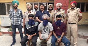 जालंधर देहात में गन-प्वाइंट पर कारें लूटने वाली गैंग का पुलिस ने किया पर्दाफाश, तीन लुटेरे गिरफ्तार