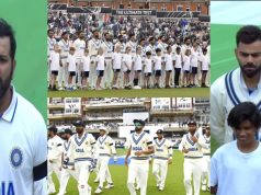काली पट्टियां बांधकर वर्ल्ड टेस्ट चैम्पियनशिप का फाइनल मैच खेल रही भारतीय टीम, जानें क्यों