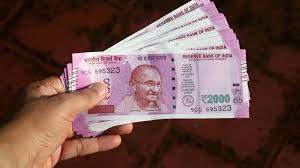 2000 rupees note