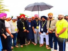 पंजाबी फिल्मों के खास कलाकारों ने पाक के करतारपुर साहिब गुरुद्वारा में टेका माथा