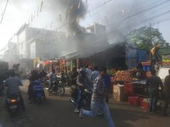 जालंधर छावनी में लगी भीषण आग