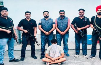 Punjab Police ने मोहाली से शूटर को किया गिरफ्तारः पिस्टल समेत 6 कारतूस बरामद