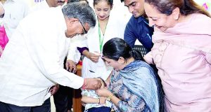 प्रशासक ने किया राज्य स्तरीय पल्स पोलियो अभियान का शुभारंभ