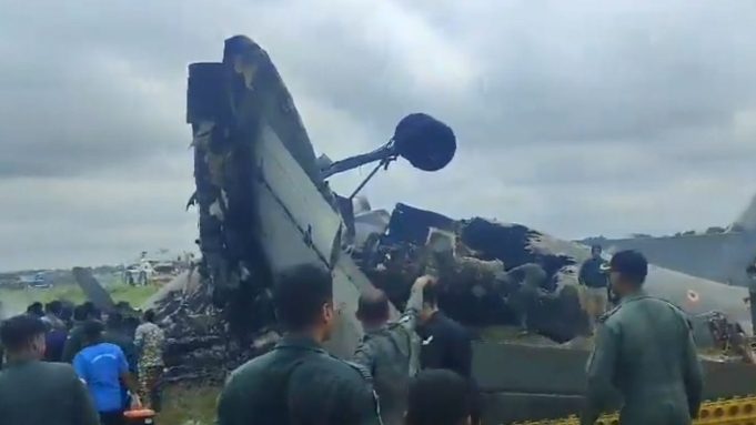 Assam के जोरहाट में विमान हादसा, वायुसेना का AN-32 एयरक्राफ्ट क्रैश