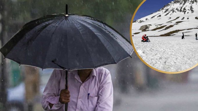 आंधी-बारिश और बर्फबारी…18 राज्यों का बदला मौसम, दिल्ली में येलो अलर्ट; जानें UP-राजस्थान का मौसम