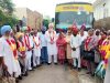 Speaker Sandhwan ने मुख्यमंत्री तीर्थ यात्रा स्कीम के तहत वाल्मीक चौक कोटकपूरा और गांव कोठे दीप सिंह से बसों को दी हरी झंडी