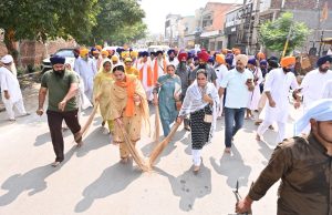 मीरी पीरी खालसा मार्च आज गुरुद्वारा बाउली साहिब गोइंदवाल से अगले पड़ाव के लिए रवाना