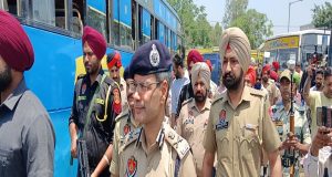 Jalandhar में PM मोदी के दौरे से पहले अलर्ट:कैंट रेलवे स्टेशन पर पुलिस का पहरा, खुद जायजा लेने पहुंचे DGP