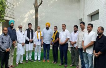 Jalandhar नॉर्थ के हलका इंचार्ज विनित धीर को मिला बल, आप में शामिल हुए पूर्व BSP नेता चौधरी रोशन लाल और वरिष्ठ BJP नेता सतीश गोगी