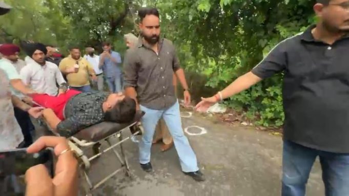 Jalandhar West Double Murder Case में फरार गुल्लू एनकाउंटर के बाद गिरफ्तार, पुलिस पर फायरिंग का आरोप Gullu arrested in jalandhar encounter