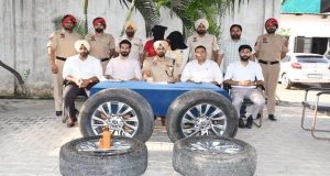 लुधियाना में Fortuner के टायर चोरी करने वाले गिरोह का खुलासा, दो आरोपी गिरफ्तार