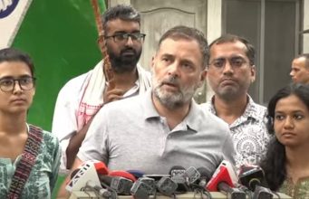 Rahul Gandhi ने Dharmendra Pradhan के इस्तीफे की मांग दोहराई, बोले- सिर्फ मंत्रालय बदलना स्वीकार नहीं Rahul gandhi pc delhi