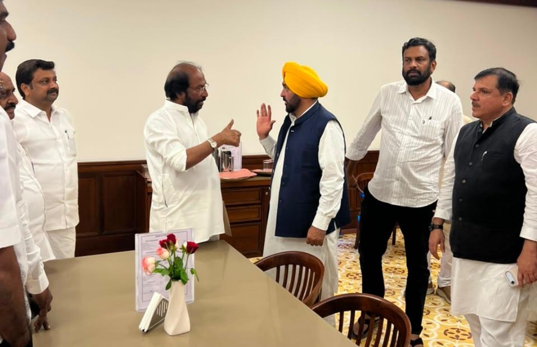 Cm mann visit delhi