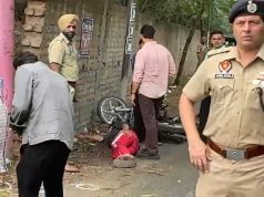 Jalandhar’ में डबल मर्डर के आरोपी का एनकाउंटर:टांग में गोली लगी तो जमीन पर गिरा, खून देख दर्द से तड़पने लगा गुल्लू