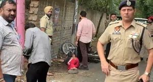 Jalandhar’ में डबल मर्डर के आरोपी का एनकाउंटर:टांग में गोली लगी तो जमीन पर गिरा, खून देख दर्द से तड़पने लगा गुल्लू