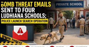 लुधियाना के 4 निजी स्कूलों को बम से उड़ाने की धमकी, ई-मेल के बाद पुलिस ने शुरू किया सर्च ऑपरेशन Bomb Threat Emails Four Ludhiana schools