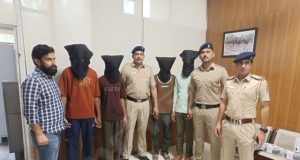 Chandigarh में गैंगस्टर नंदल के 3 गुर्गों समेत 4 अरेस्ट:पाकिस्तानी ड्रोन से हथियार मंगवा वारदात की तैयारी; 3 विदेशी पिस्टल-19 कारतूस बरामद