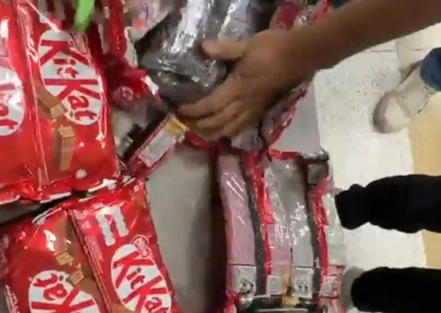 Delhi IGI Airport cannabis seizure Delhi IGI Airport cannabis seizure