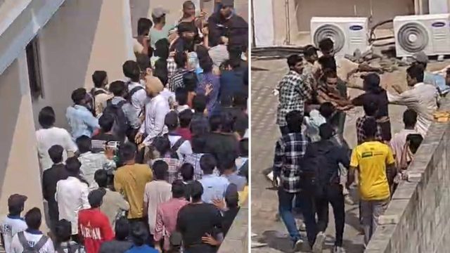 Jalandhar-private-college-Clash-between-two-student-groups