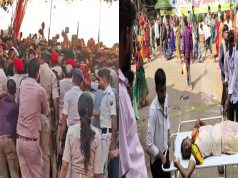 मधेपुरा में सिंहेश्वर मंदिर में भीड़ बेकाबू, बैरिकेडिंग टूटी; भगदड़ जैसी स्थिति में कई श्रद्धालु घायल
