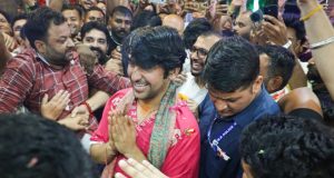Ludhiana पहुंचे Dhirendra Shastri का स्वागत:लोगों ने फूलों की वर्षा की, आज से शुरू होगी हनुमंत कथा; ट्रैफिक पुलिस ने जारी किया रूट प्लान