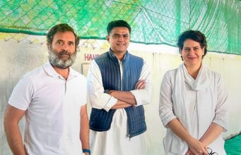 Punjab Congress प्रभारी Sachin Pilot Rahul-Priyanka से मिले:संगठन में बड़े बदलाव की अटकलें, गुटबंदी खत्म करने पर भी हुआ मंथन