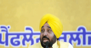 CM मान बोले-BJP ने नशा फैलाया, अब यात्रा निकाल रहे:2027 विधानसभा चुनाव से पहले AAP का चुनावी कैपेंन लॉन्च, पम्पलेट भी जारी